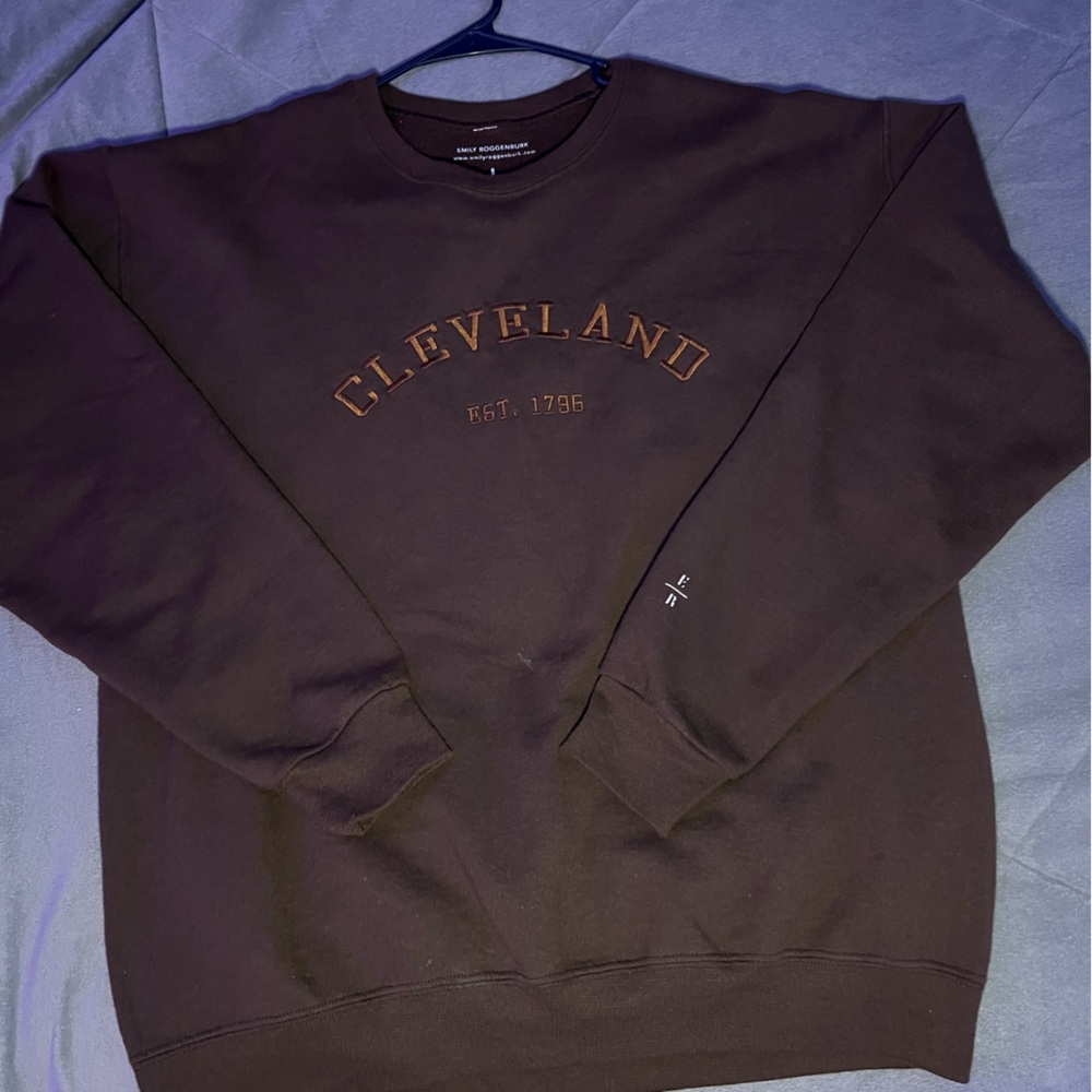 Cleveland Crewneck Sweater - Brown